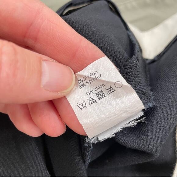 J Crew Black Minnie Side Zip Slim Fit Trouser Dress Pants Womens 6 Preppy Ankle - Picture 7 of 10